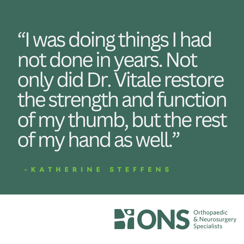 A Journey to Recovery: How Dr. Vitale Restored Katherine’s Hand Function and Relieved Her Pain